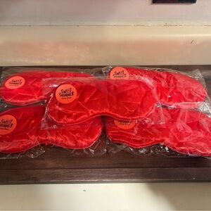 Ulta Beauty Sweet Shimmer Red Sleep Masks - Pack of 5